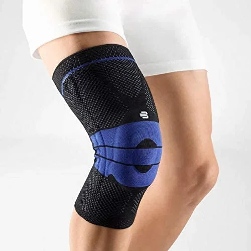 New Bauerfeind GenuTrain Knee Support Brace Targets Pain Relief Size 1 Black