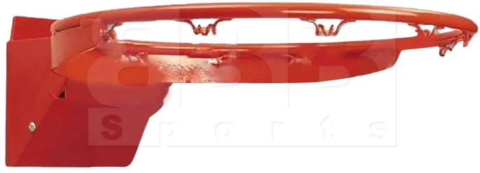 New Bison Ba35 Proteck Competition Front Mount Breakaway Basketball Goal Orange
