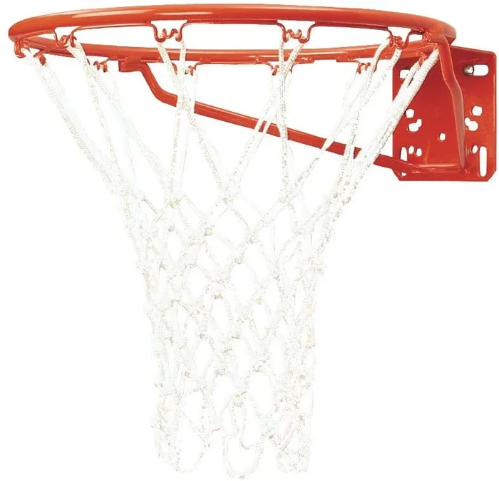New Bison, Inc. Standard Front Mount Competition Basketball Goal, Orange