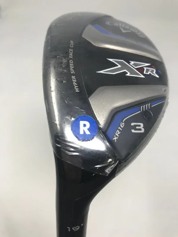 New Callaway Men’s XR OS 3 Hybrid 19 Degree Left Hand Blue/Silver/Black Flex R