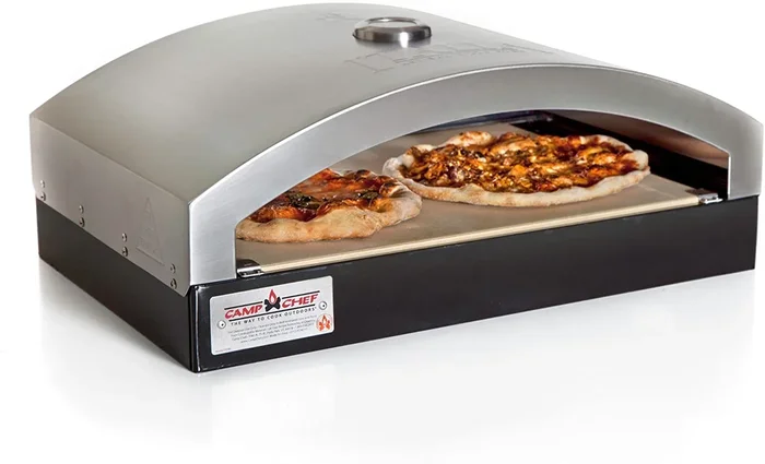 New Camp Chef Artisan Pizza Oven 90 26 xx 19 x 15.5 Grey