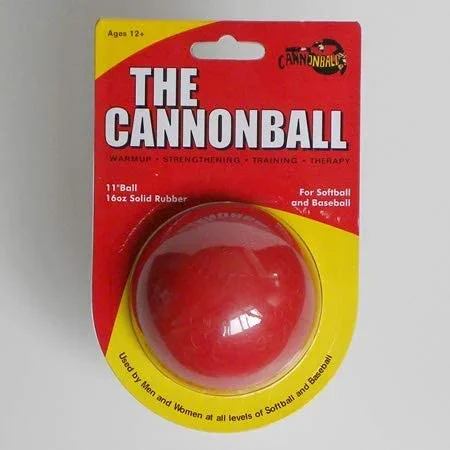 New CANNONBALL Fastpitch Softball Pitching Training Tool Aid 11″ 16 Ounce Red