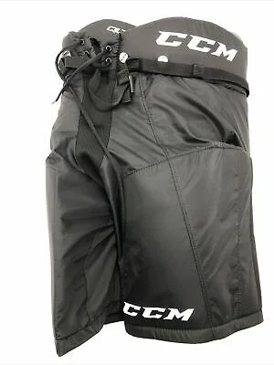New CCM HPEDGE Youth Large Black/White Ice Hockey Pants