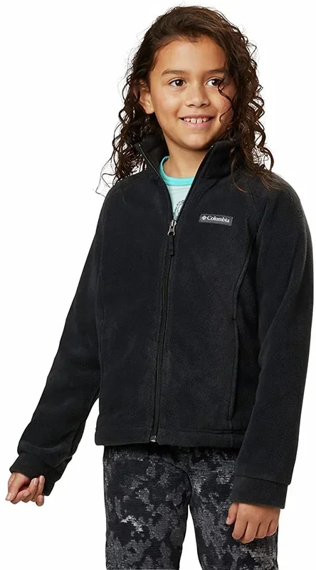New Columbia Unisex-Baby Benton Springs Fleece Jacket Medium Black
