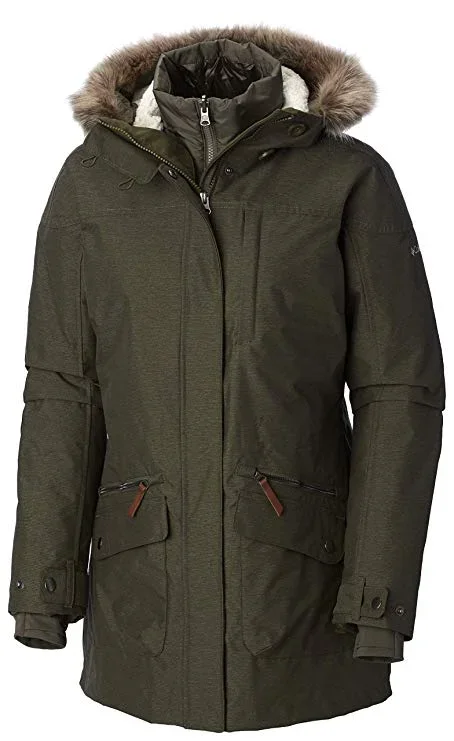 New Columbia Women’s Carson Pass Interchange Jacket-Nori, L