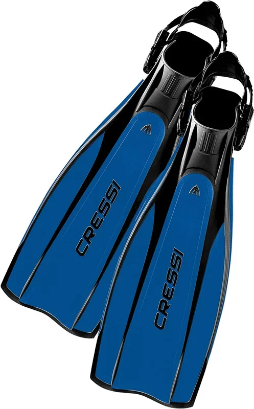 New Cressi Lightweight Well-Balanced Open Heel Swimming Fins Pro Light Mn 8/10