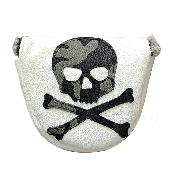 NEW! Custom Urban Camo Skull & Bones Putter Cover for LAB Golf MEZZ.1 MAX or OZ Putter