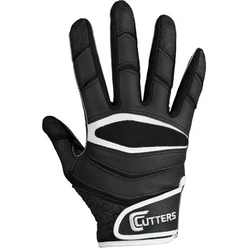 New Cutters Gloves C-TACK Revolution Football Gloves XX-Large Black/White