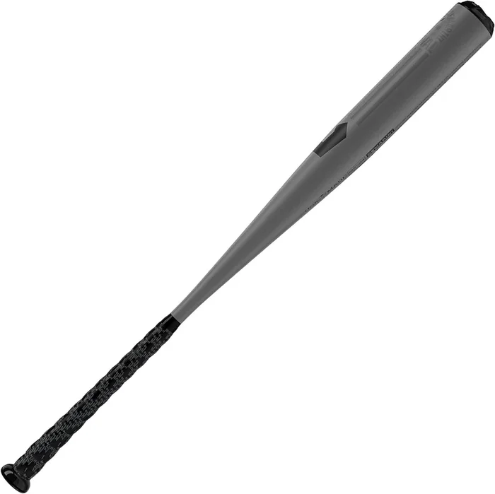 New DeMarini 2024 The Goods One Piece (-3) BBCOR Baseball Bat Gray/Black
