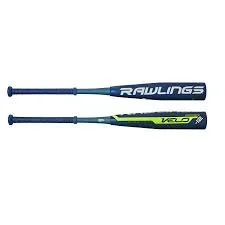 New Demo Rawlings Velo 30/18 SLVR12 Senior League Baseball Bat Gray Comp