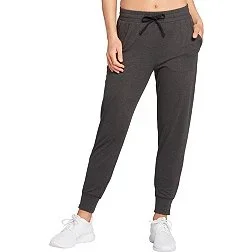 New DSG Women’s Mid Rise Lightweight Cinch Sweatpants X-Small Dark Gray