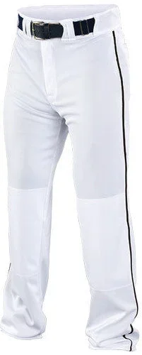 New Easton Baseball Rival Piped Pants Youth Small White/Black A164562