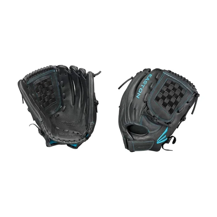 New Easton Black Pearl Series BP1250FP RHT 12.5″ Fastpitch Softball Glove Black