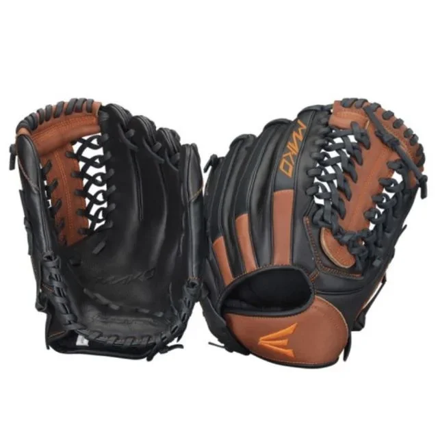 New Easton MKY1150 Youth Glove Black/Brown Baseball 11.5″ RHT