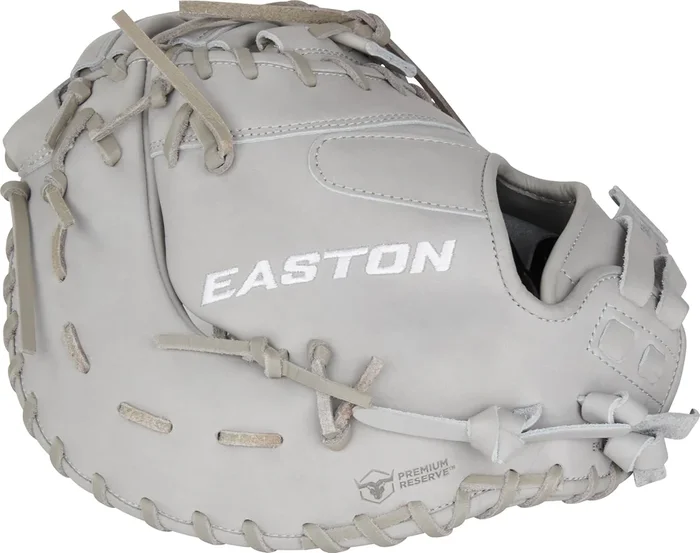 New Easton Professional Collection Fastpitch Softball Glove 13In RHT Gry/Wht