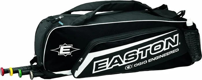 New Easton Salvo Bag Softball/Baseball Black/White 36 L x 9 W x 12 H