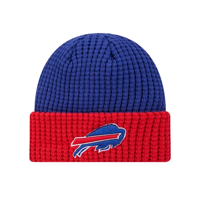 New Era Junior Buffalo Bills Waffled 19862 – Royal/Red