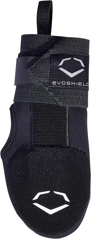 New EvoShield Sliding Mitt Adult Left Hand Black/White Compression Strap