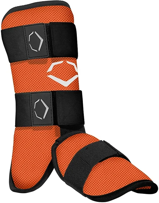 New EvoShield SRZ-1 Batter’s Leg Guard Series Adult Orange