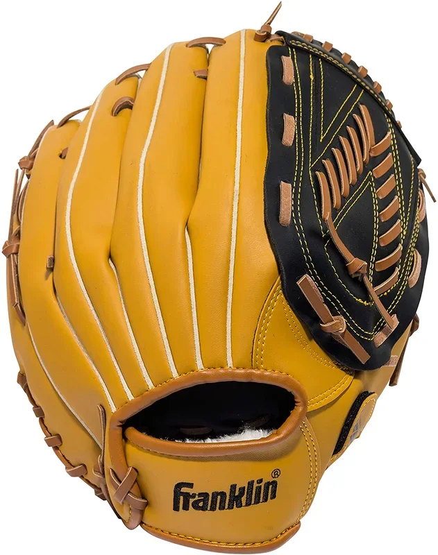 New Franklin Sports Baseball/Softball Glove Field Master 13″ RHT Brown/Black