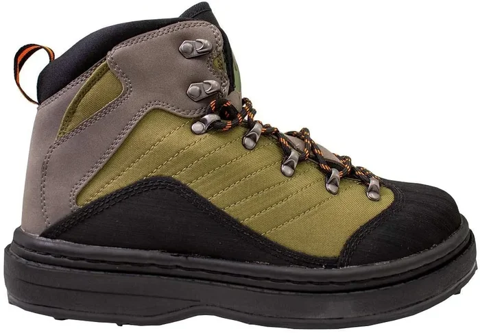 New FROGG TOGGS Men’s Anura Ii Technical Felt Wading Shoe Size 8 Moss/Clay