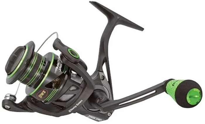 New Lew’s Mach II Speed Spin Spinning Reel 145/10 32in Green/Grey