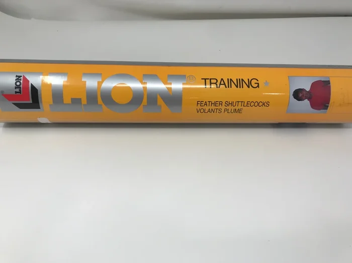 New Lion Training Feather Shuttlecocks BS-838 Pack of 5-1 dz Each (60 Total)