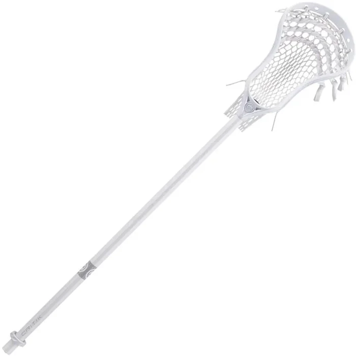 New Maverik Critik Complete Attack Adt Lacrosse Stick Wht/Wht 7000 series Alloy