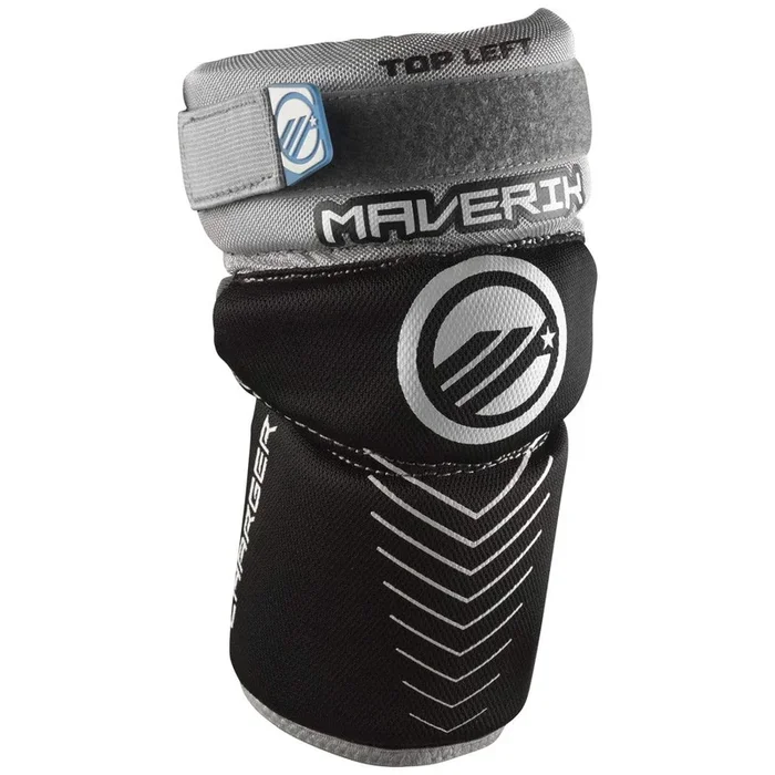 New Maverik Lacrosse Mx Arm Pad Black/Gray/White Large