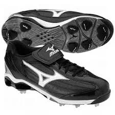 New Mizuno 9 Spike Classic Low G5 LC 320357 Baseball Cleats Men’s 12 Black/White