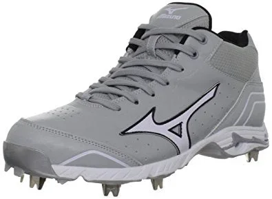 New Mizuno Advanced Classic 7 320431 Mens 10 Baseball Cleats White/Gray