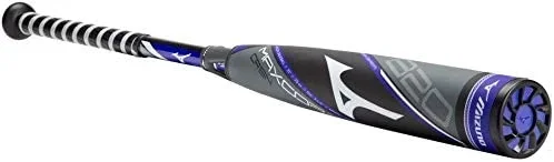 New Mizuno B20-MAXCOR-CRBN BBCOR Baseball Bat Black/Blue 2 5/8″ Barrel