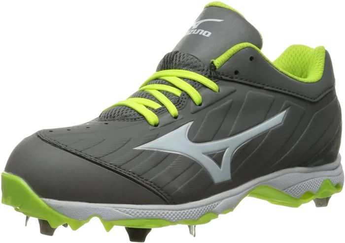 New Mizuno Finch Franchise 5 320456 Softball Cleats Womens 7 Gray/White