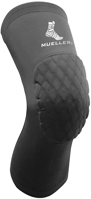 New Mueller Diamond Pad Extended Knee, Black, Pair, Regular ( See Pics) for size