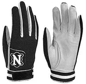 New Neumann Winter Large Tackfield Football Receiver Gloves Black/Gray