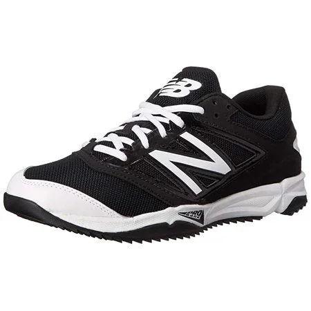 New New Balance Men’s T4040v3 Baseball Shoe Black/White Size 9