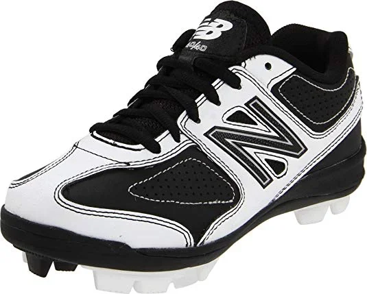 New New Balance YB4040BB Youth 1.5 Baseball Cleats Black/White