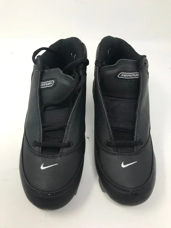 New Nike Air Griffey MCS Baseball Molded Cleats Black/Silver Men’s 5.5