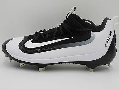 New Nike Air Huarache 2KFilth Elite Low Adult Men 8.5 Blk/White Baseball Cleats