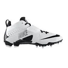 New Nike Huarache lll 469730 101 Mens 8 White/Black Molded Lacrosse Cleat