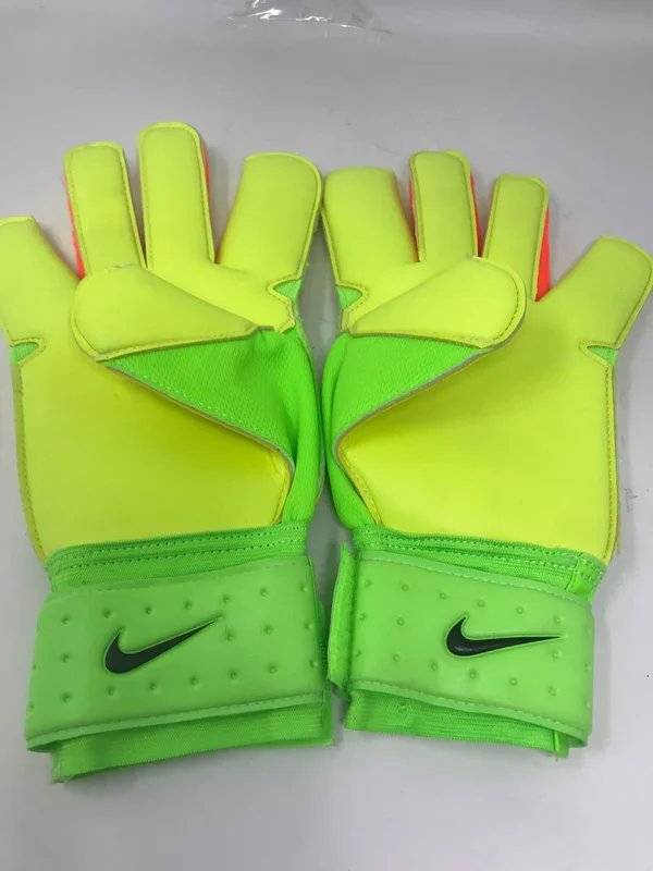 New Nike Men’s GK Grip3 Goalkeeper Gloves Green/Yellow Size 11