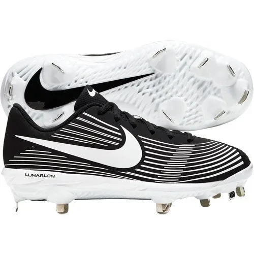 New Nike Womens Lunar Hyperdiamond 3 Varsity Black/White Size 8