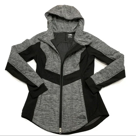 New North Face Women’s Pseudio Jacket X-Small Black/Gray