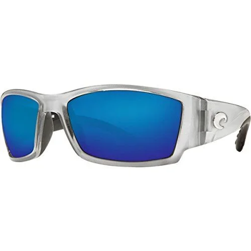 New Other Costa Del Mar Corbina Sunglasses Silver / Blue Mirror 400Glass