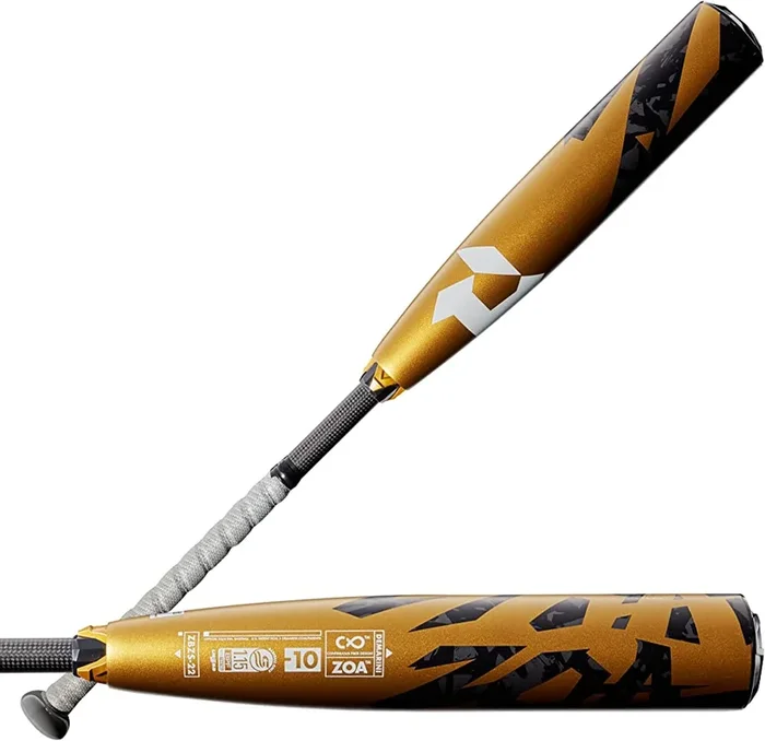 New Other DeMarini 2022 Zoa USSSA Youth Baseball Bat -10 30/20 Gold/Black 2 3/4″