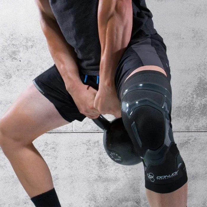 New Other DonJoy Performance Trizone Knee Compression Sleeve Leg Adt Black Sm