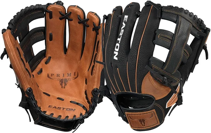 New Other Easton Prime Series 12.5″ PSP125 Slowpitch Softball Glove RHT Blk/Brn