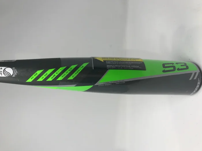 New, Other Easton S3 SL16S310B 30/20 Senior League Baseball Bat Green/Silver