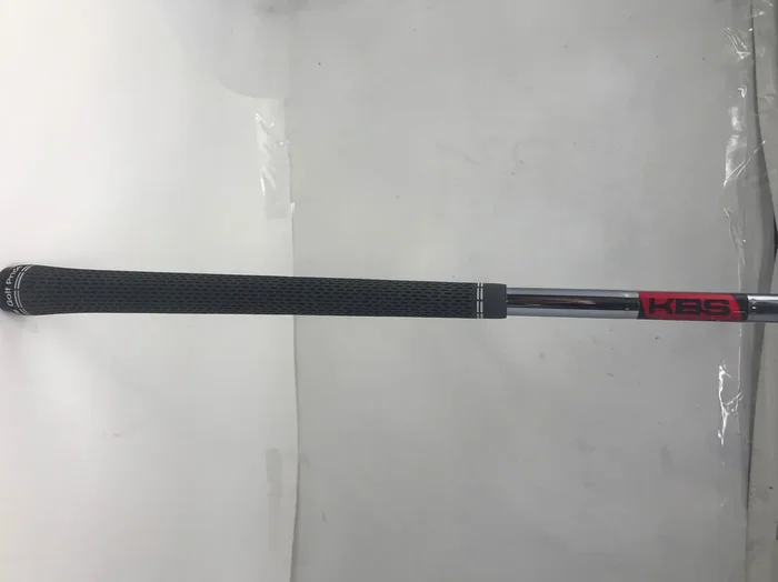 New Other KBS Tour Flt 120 Iron Shafts – Stiff Flex – .355 Taper Tip Gray/Chrome