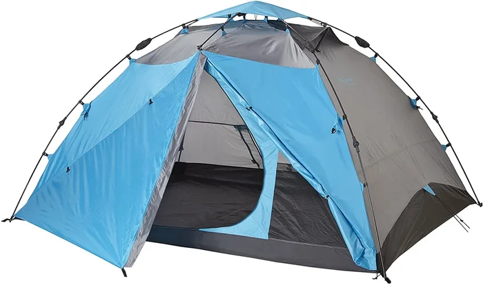 New Other Lightspeed Outdoors Stowe 4-Person Instant Set-Up Tent Blue/Gray